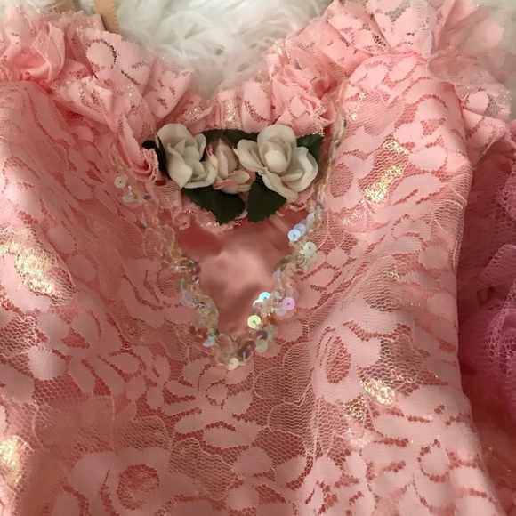 Vintage ballet costume!! Beautiful tutu and roses - Picture 3 of 8